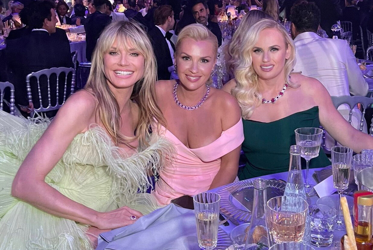 Heidi Klum, Ramona Agruma and Rebel Wilson © Global Networker