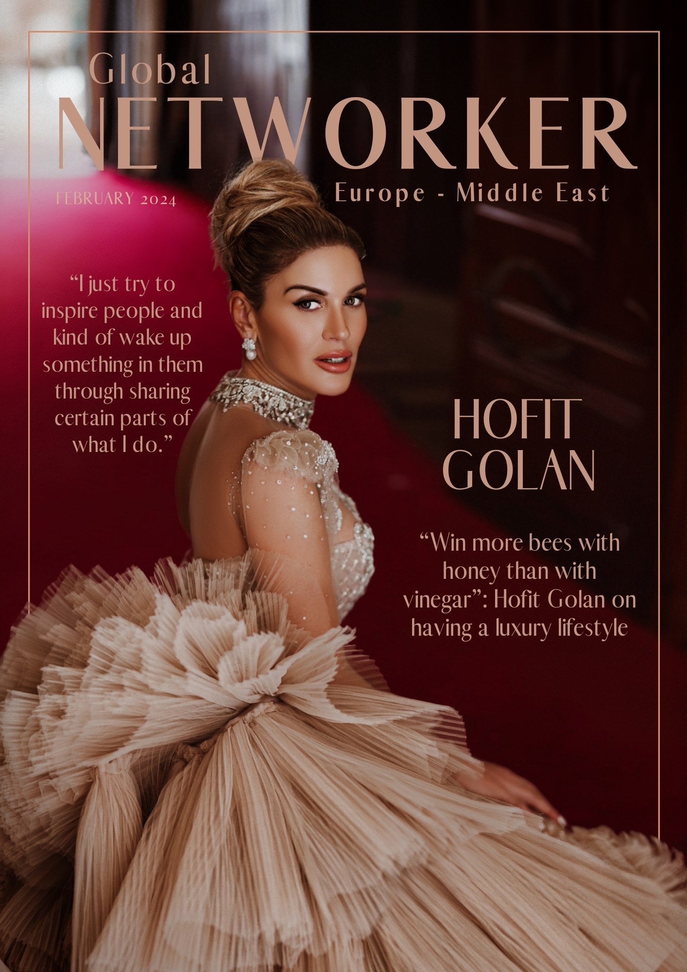 ON THE COVER: HOFIT GOLAN