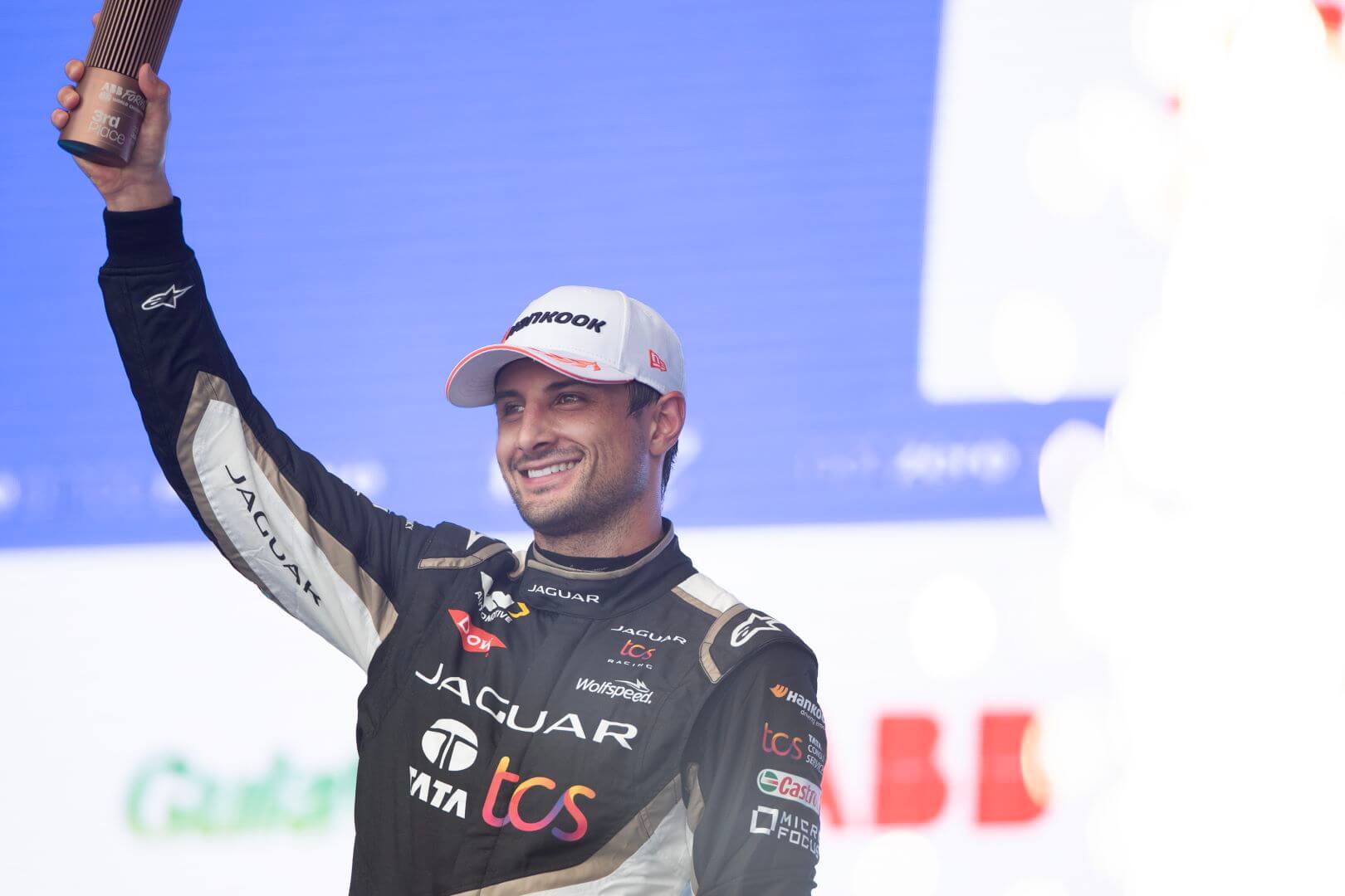 Evans Leads Jaguar One-Two to Victory
