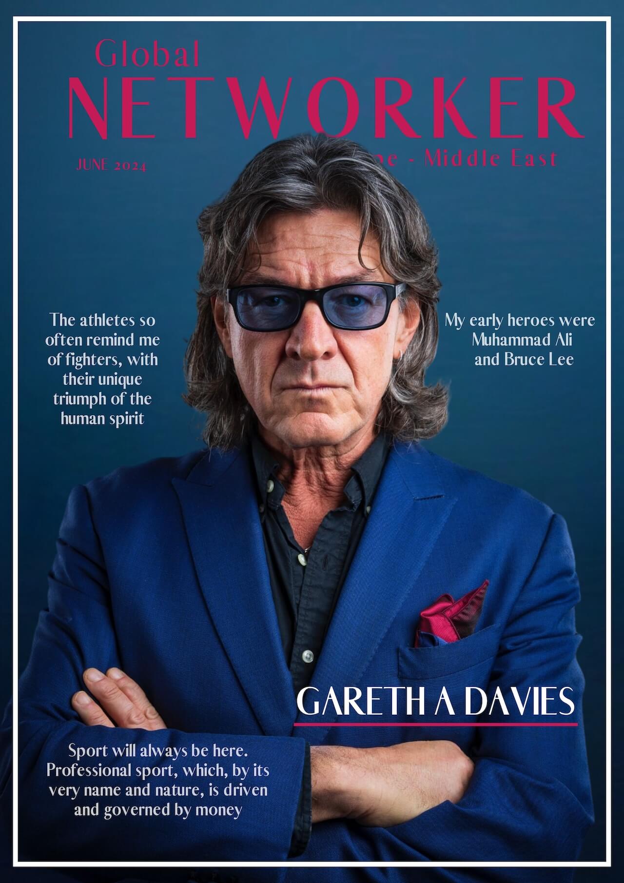 On the cover: Gareth A Davies