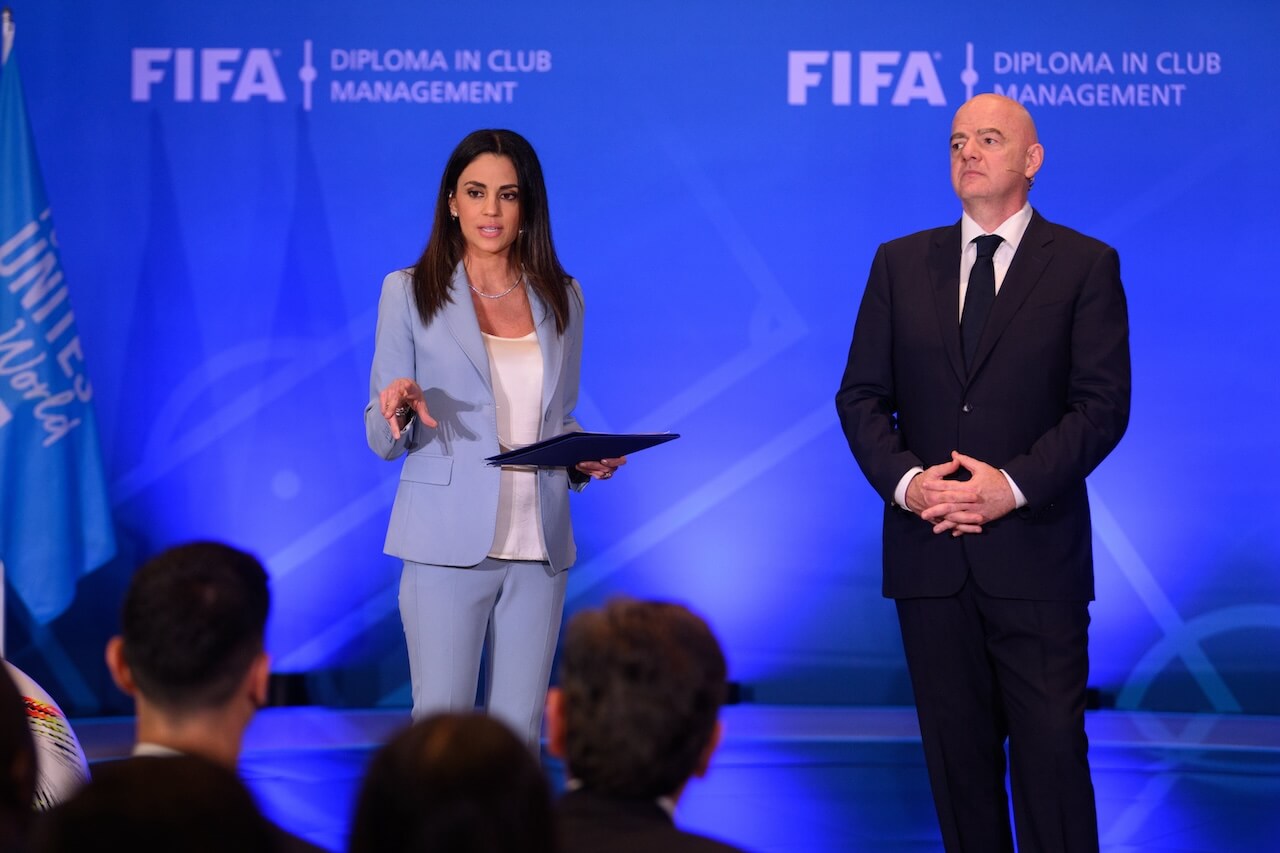 Ornella Desirée Bellia, Gianni Infantino