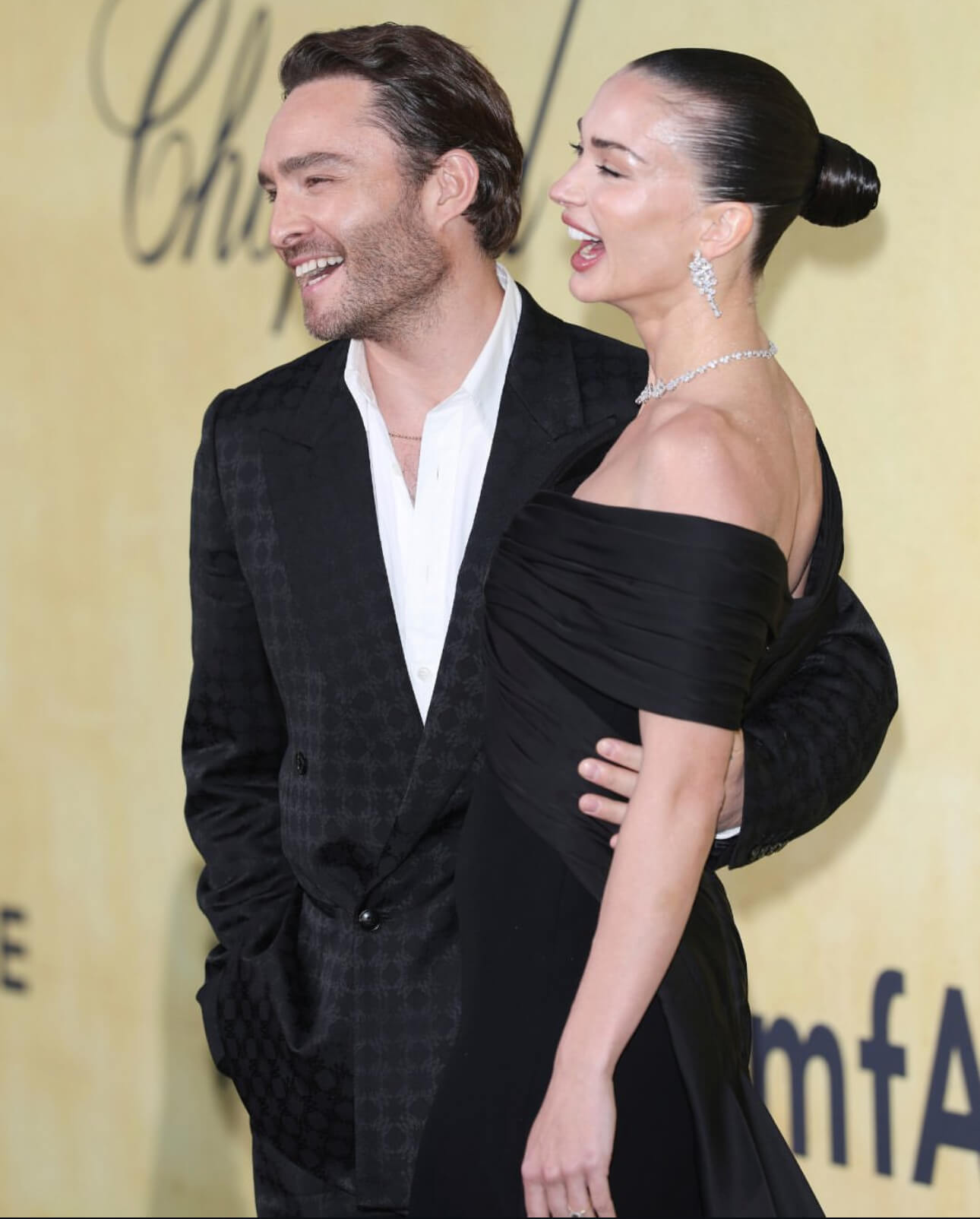 Ed Westwick, Amy Jackson