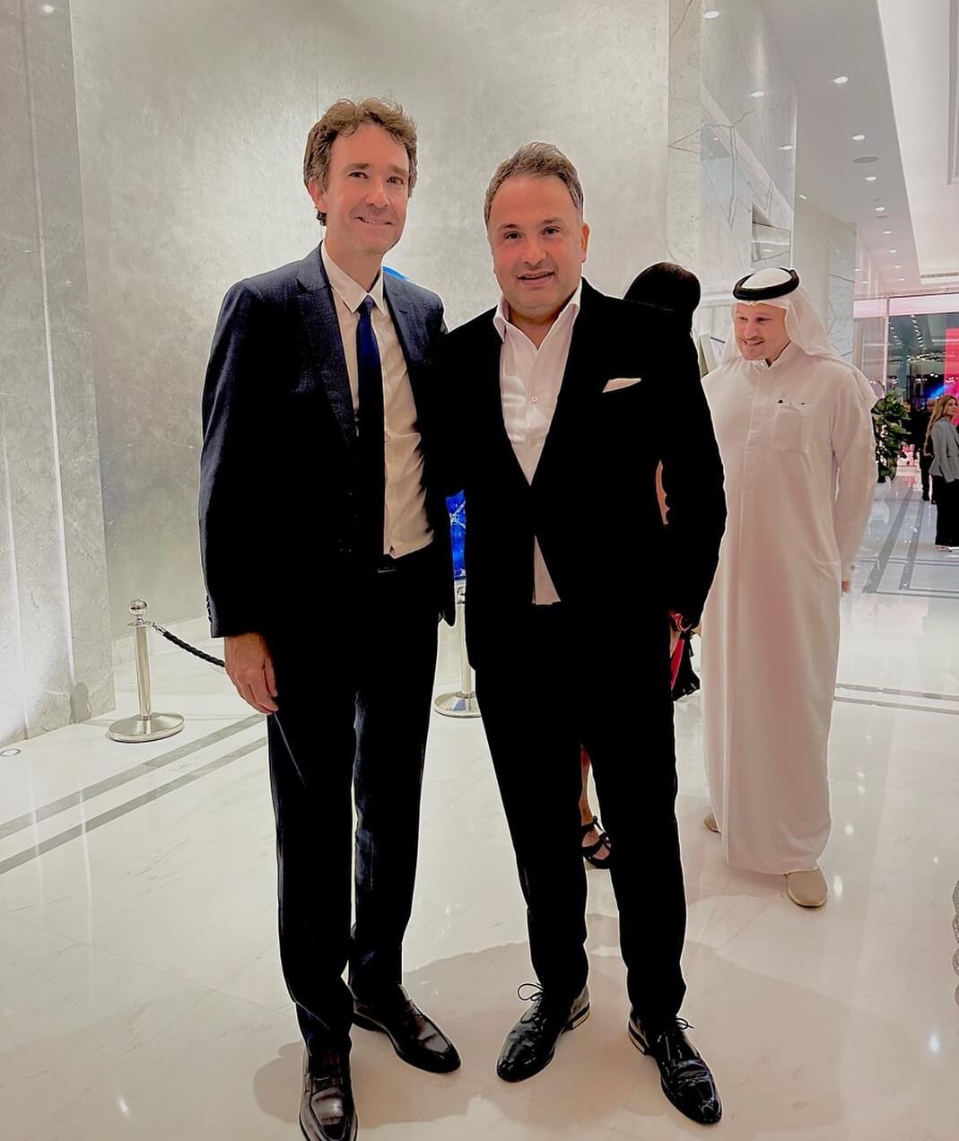 Antoine Arnault and Maxim Berin
