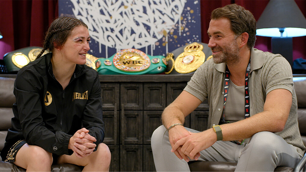 Katie Taylor, Eddie Hearn