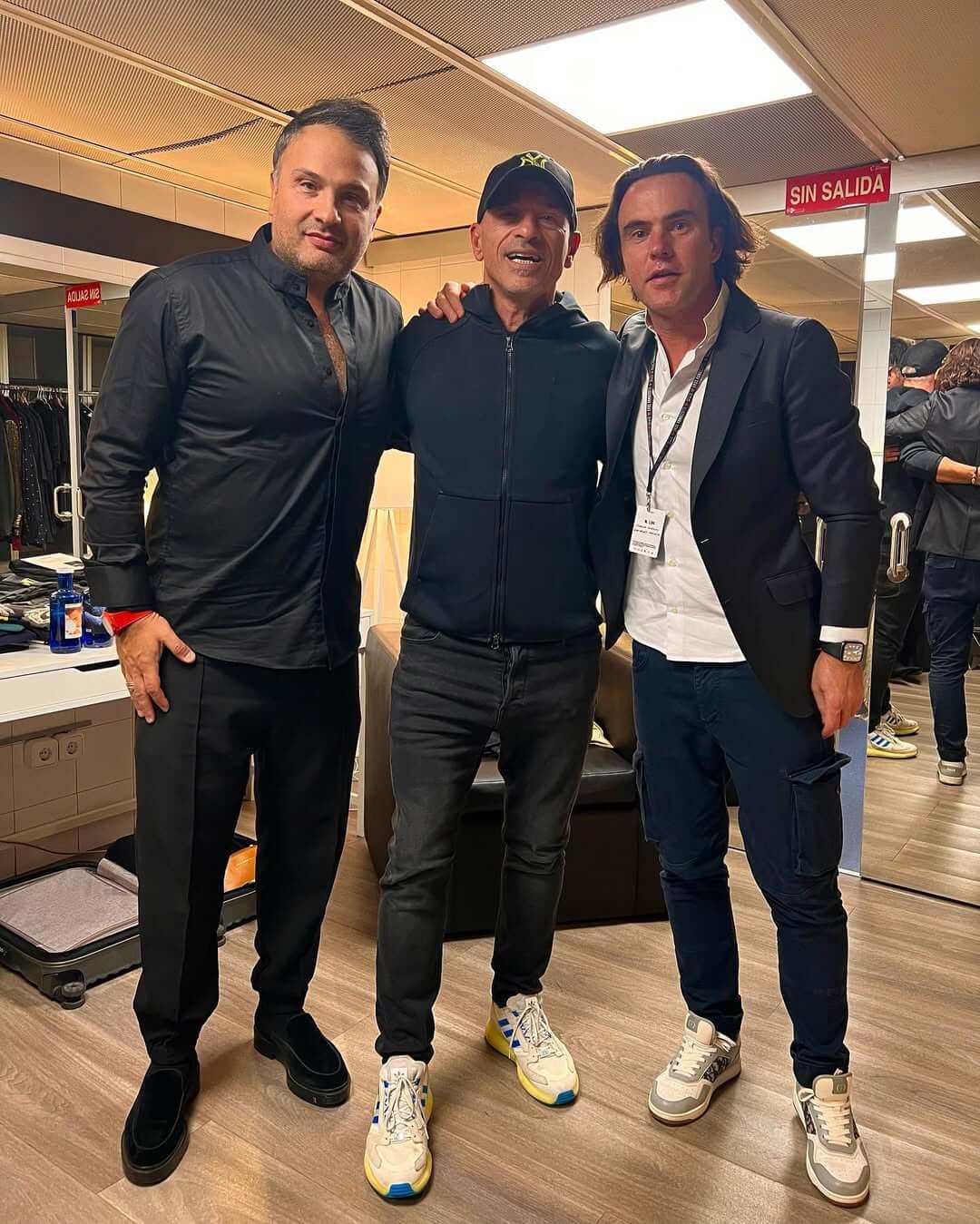 Maxim Berin, Eros Ramazzotti, Jorge Iglesias