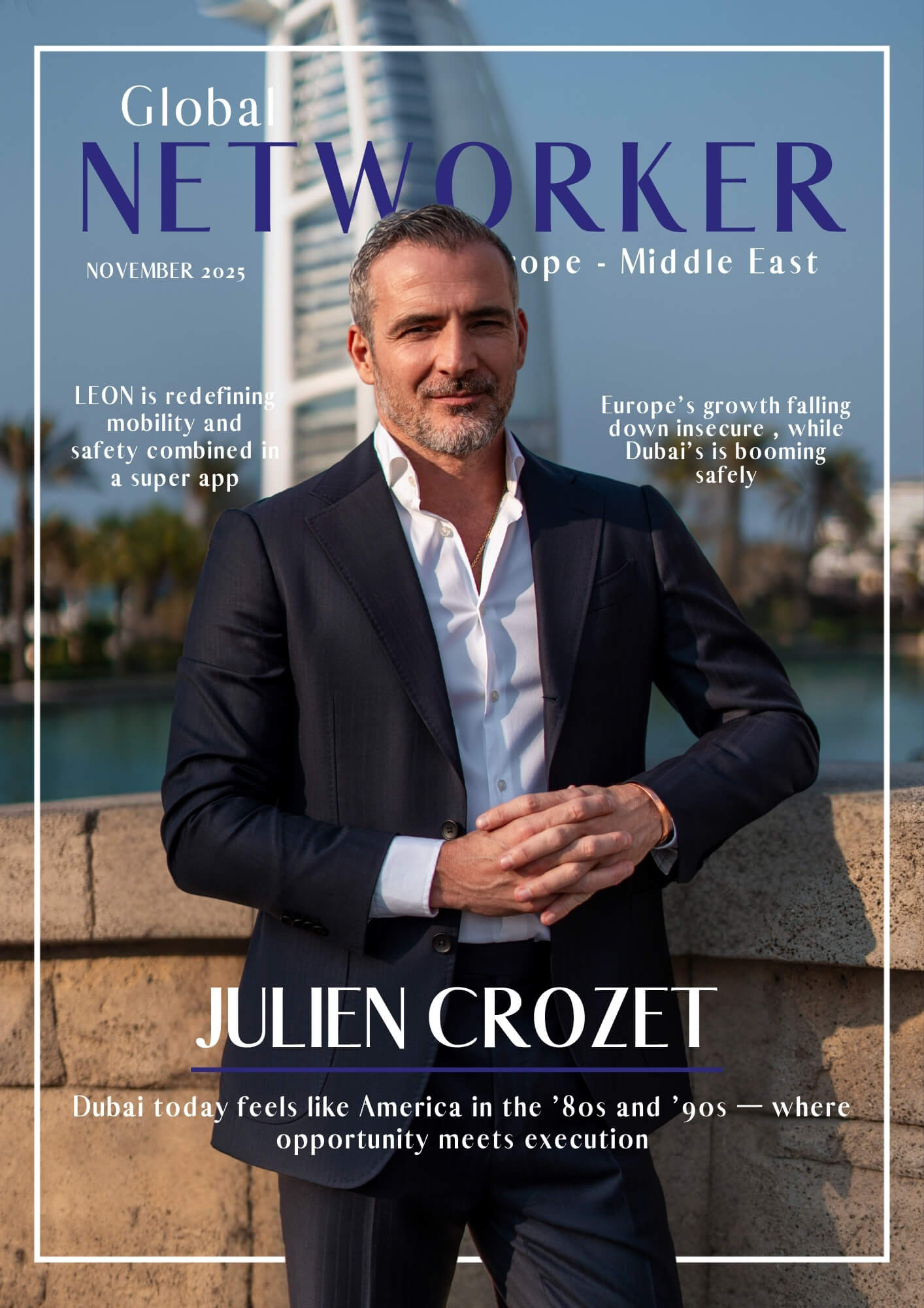 On the cover: Julien Crozet