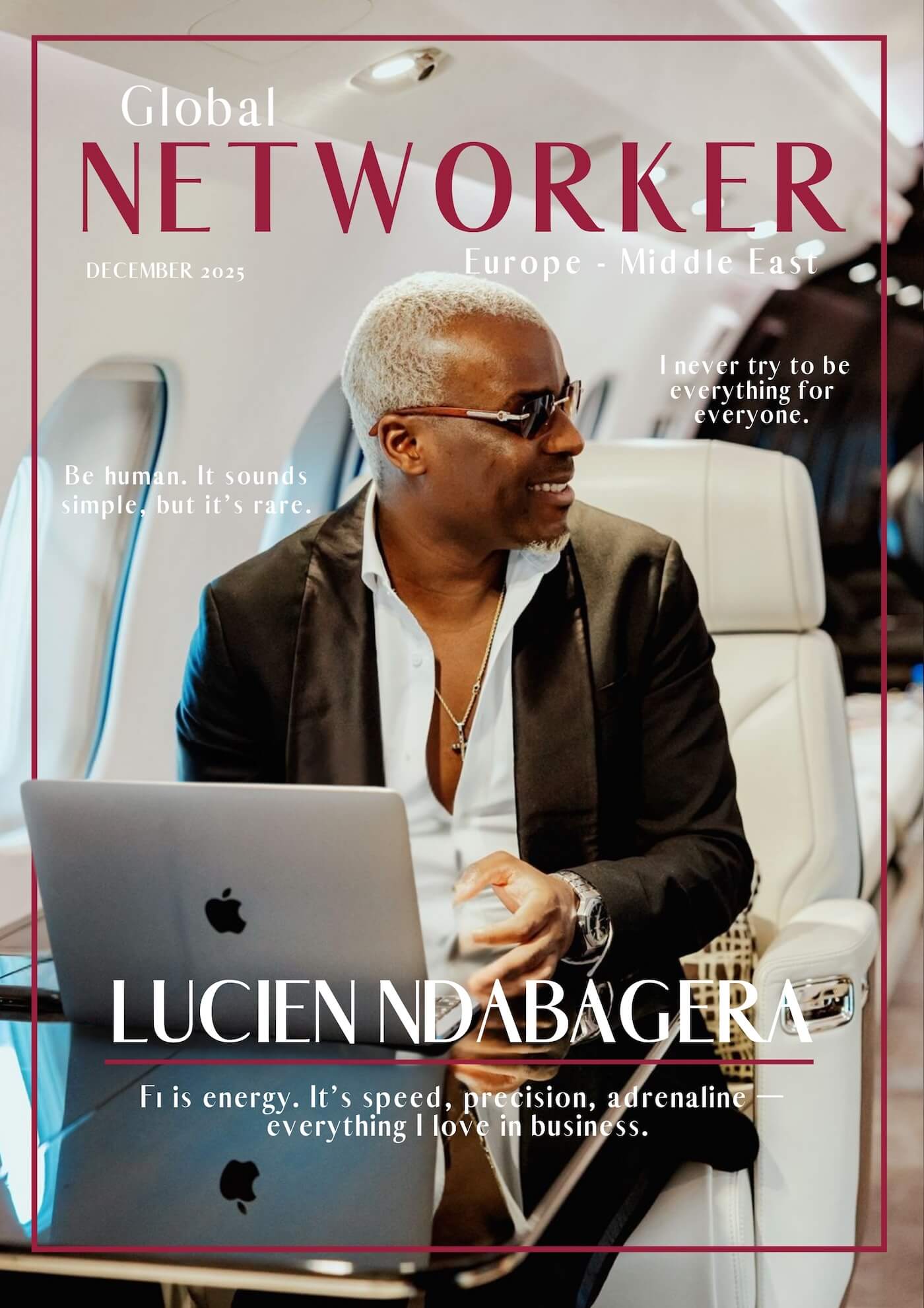 On the cover: Lucien Ndabagera