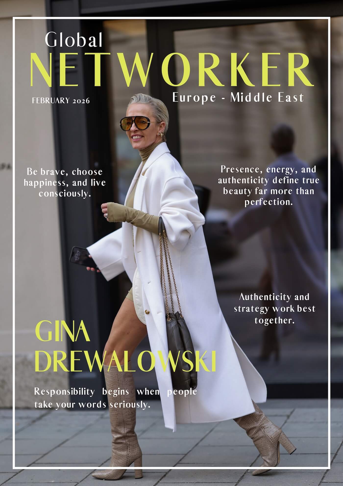 On the cover: Gina Drewalowski