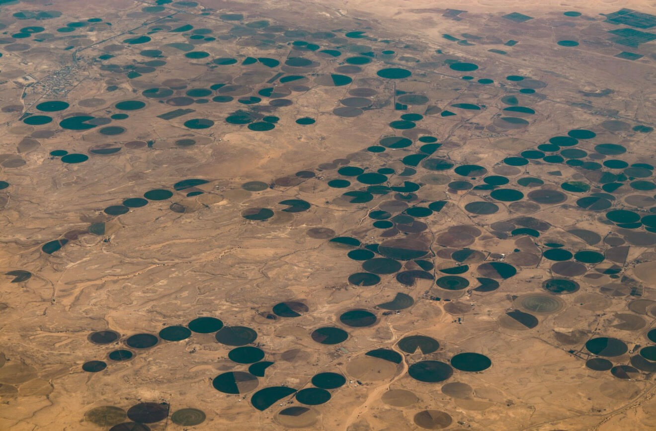 Agriculture in the Desert (Saudi Arabia)