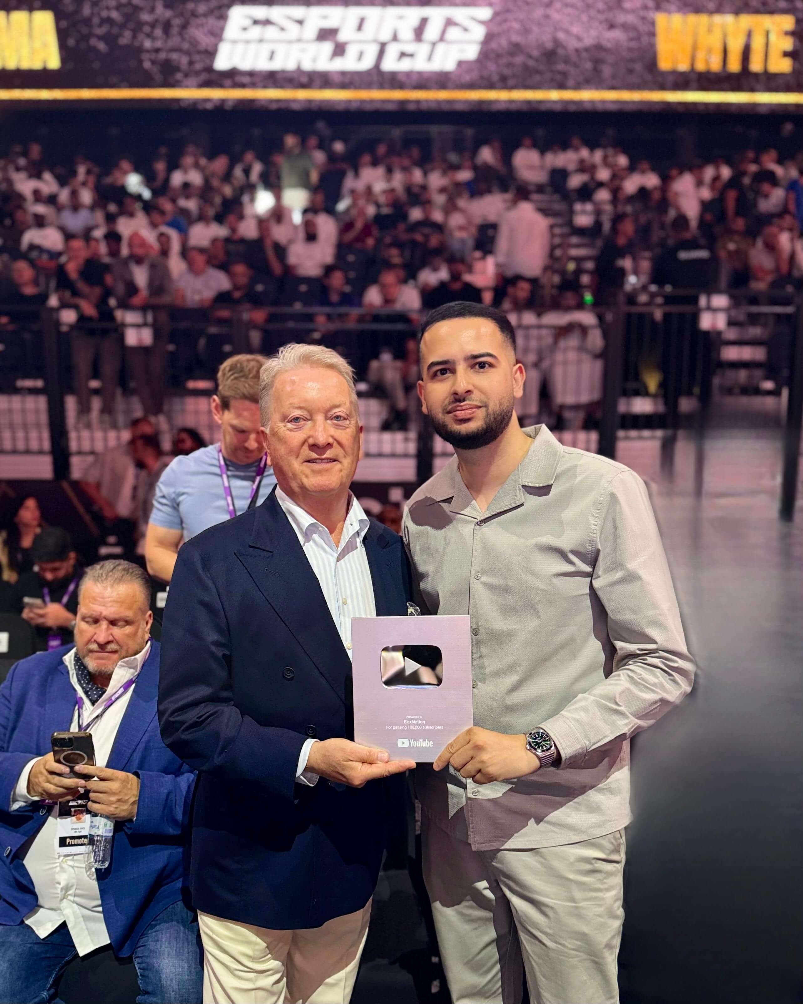 Frank Warren, Umar Ahmed