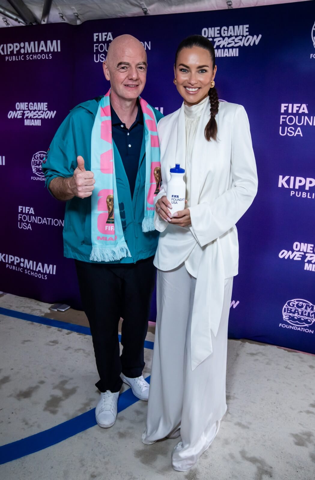 Gianni Infantino, Adriana Lima